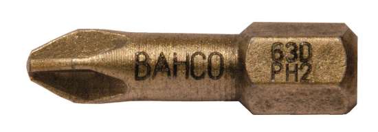 Afbeeldingen van Bahco bit ph3 25mm 1/4 diamond blister a 5 stuks
