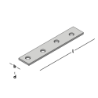 Afbeeldingen van GB Verbindingsplaat 80 15x2 Zink-Magnesium BASISARTIKEL