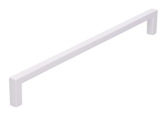 Afbeeldingen van Siro Meubelgreep metaal - boorafstand 224mm/L 232mm/H 28mm/B 8mm wit mat 