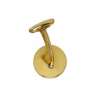 Afbeeldingen van INTERSTEEL Leuninghouder hol zadel blind messing gelakt 7245