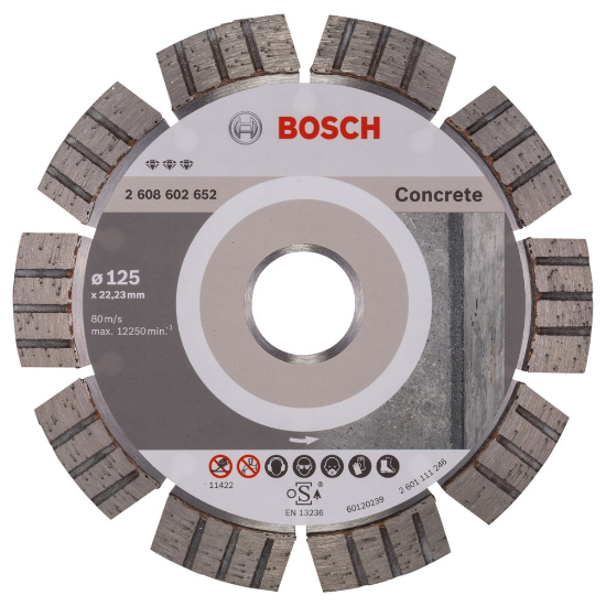 Afbeeldingen van Bosch Diamantdoorslijpschijf Best for Concrete