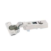 Afbeeldingen van Hettich Intermat scharnier voor houten kaderdeur (Intermat 9924), half opliggend, openingshoek 95°, TH-boorbeeld 38 x 8 mm, voor schroefbevestiging (-)