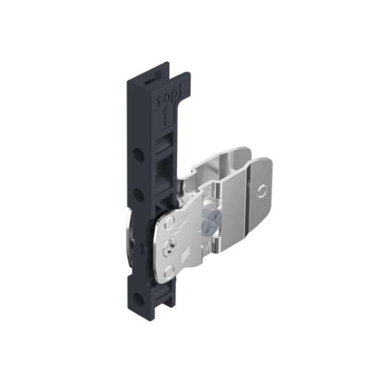 Afbeeldingen van Hettich AvanTech YOU Frontbevestiging voor zijwand, 139 mm hoog, voor schroefbevestiging