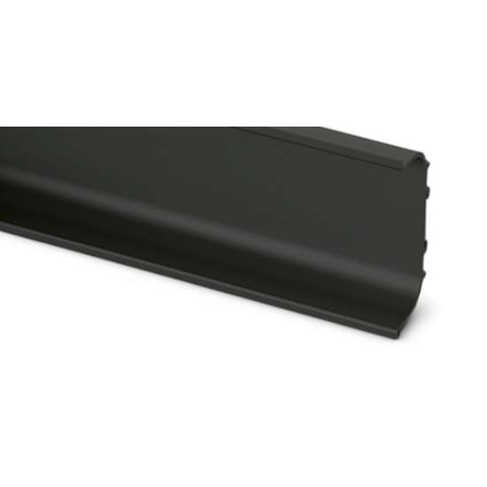 Afbeeldingen van Hettich Greeplijst Canis C, L 3500 mm, B 23 mm, H 70 mm, mat zwart
