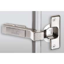 Afbeeldingen van Hettich Intermat hoekscharnier W45 (Intermat 9936 W45), inliggend, openingshoek 95°, TH-boorbeeld 52 x 5,5 mm, om in te drukken (ø 10 x 11)