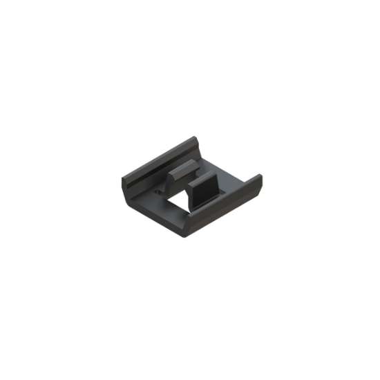 Afbeeldingen van Hettich Cadro Clip voor afdekprofielen AvanTech YOU / Actro YOU / Actro 5D zwart