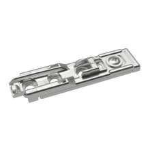 Afbeeldingen van Hettich Lineaire montageplaat met directe hoogteverstelling, vernikkeld, Rijboring 20 x 32 mm, voor schroefbevestiging, dikte 3,0 mm