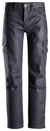 Afbeeldingen van Dunderdon servicebroek P60 maat 32/34 blauw Op=Op