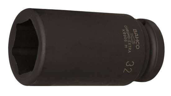 Afbeeldingen van Bahco lange krachtdop 1'' maat 1.7/8''