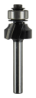 Afbeeldingen van Makita afrondfrees - Ø19x9,5mm radius 3,2mm met kogellager - schacht Ø6mm 2 beitels