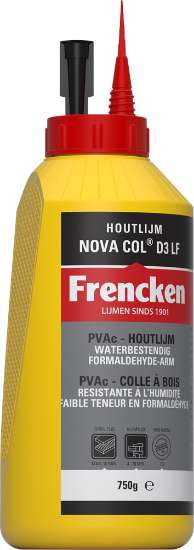 Afbeeldingen van Frencken Houtlijm d3 nova col - 750 gram