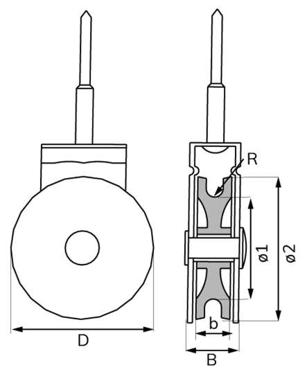 Afbeeldingen van Schroefkatrol