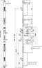 Afbeeldingen van Nemef meerpuntsluiting excellence d55 pc72 Lengte 2170 4926 links/rechts zilver