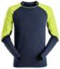 Afbeeldingen van Snickers windbreaker jacket 2405-9567, Maat M, donker blauw/neon geel