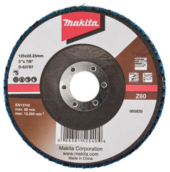 Afbeeldingen van Makita Lamellenschijf D-63797-10 - Ø125mm - Z60 10 stuks