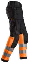 Afbeeldingen van AllroundWork , High-Vis Werkbroek+ met Holsterzakken Klasse 1