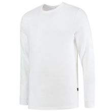 Afbeeldingen van Tricorp T-Shirt lange mouw 60°c wasbaar 101015 Wit XS