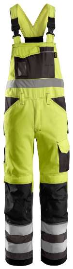 Afbeeldingen van Snickers overall 0113-6674 maat 146 High Visibilty geel