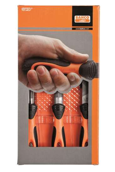 Afbeeldingen van Bahco vijlenset 6 hecht ergonomisch (1-473-06-2-2)