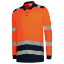 Afbeeldingen van Tricorp poloshirt lange mouw 203008 - maat 2XL - oranje/inkt 