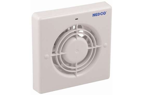 Afbeeldingen van Badkamer-/ toiletventilator  CR 120 t wit 