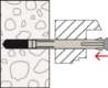 Afbeeldingen van Fischer Kozijnplug staal F10 M92
