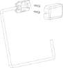 Afbeeldingen van Siro Handdoekhouder metaal - boorafstand 16mm/L 164mm/H 17mm/B 200mm chroom glanzend 