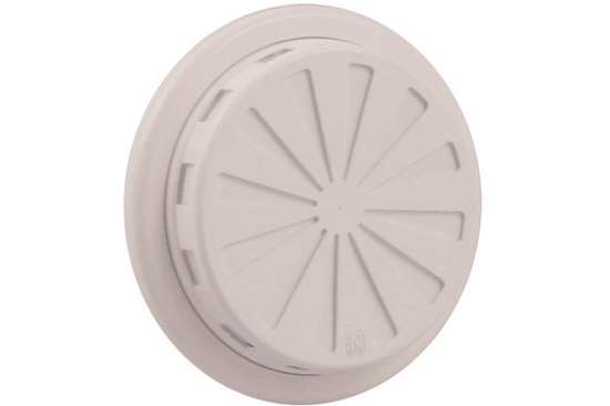 Afbeeldingen van Verstelbaar ventilatierooster wit 