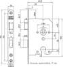 Afbeeldingen van Nemef d+n slot pc 1269/17 50 U20 DR