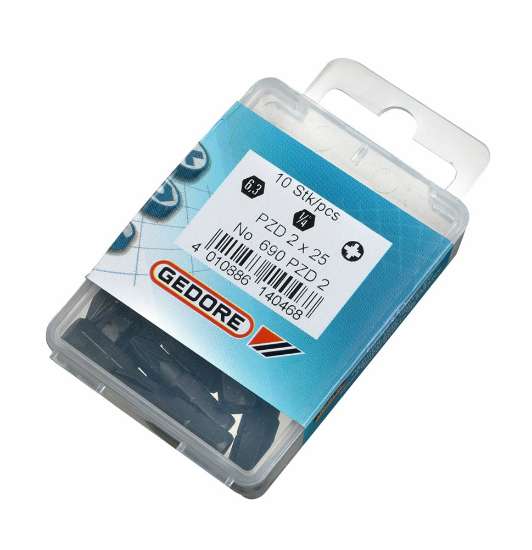 Afbeeldingen van Gedore schroevendraaierbit 1/4 10dlg lang L=50mm PH