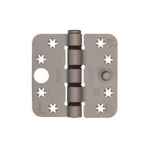 Afbeeldingen van Axa Veiligheids glijlagerscharnier - 3mm 89x89 - Rondhoek