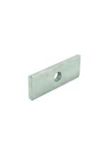 Afbeeldingen van GB plaat - 100x40x8mm - thermisch verzinkt