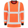 Afbeeldingen van Tricorp T-Shirt rws birdseye lange mouw 103002 Oranje L