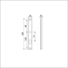 Afbeeldingen van Ami Smalschild 245/30 zonder krukgat - PC92 R5,5 - F1 