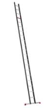 Afbeeldingen van Aluminium kokerladder (gecoat) - enkel