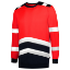 Afbeeldingen van Tricorp sweater 303004 - maat 4XL - rood/inkt 