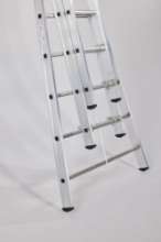 Afbeeldingen van Aluminium ladder - 3-delige reformladder