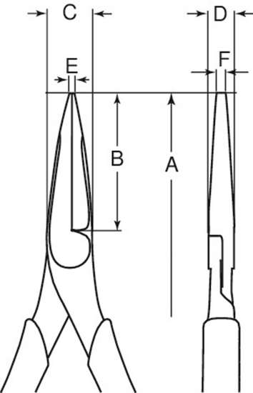 Afbeeldingen van Bahco 2421 G ergonomische platbektang