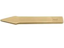 Afbeeldingen van Bahco vonkvrije puntige steekbeitel aluminium brons 140x6mm (NS604-150)