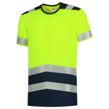 Afbeeldingen van Tricorp T-shirt 103006 - maat 3XL - geel/inkt 