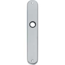Afbeeldingen van Langschild ovaal chroom mat