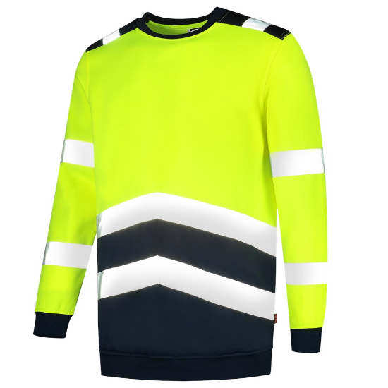 Afbeeldingen van Tricorp sweater 303004 - maat 4XL - geel/inkt 