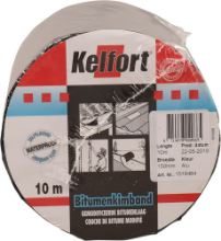 Afbeeldingen van Bitumenkimband aluminiumkleurig