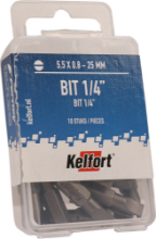 Afbeeldingen van Kelfort schroefbit sleuf 1/4