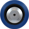 Afbeeldingen van Wiel Blauw Pvc M.Rollager En Kunst.Velg