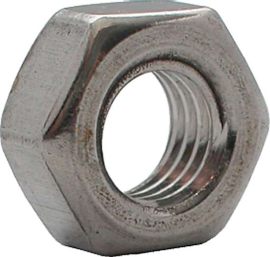 Afbeeldingen van Zeskantmoer Rvs     M6X5.0*Kvp Din934 A4