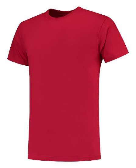 Afbeeldingen van Tricorp T-Shirt 200 gram 60°c wasbaar 101017 Rood 4XL