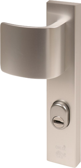 Afbeeldingen van Oxloc Veiligheidslangschild met deurduwer F1 KTB PC72 55mm