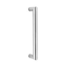 Afbeeldingen van INTERSTEEL Deurgreep 320 mm recht-90° rvs geborsteld 4335
