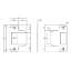 Afbeeldingen van INTERSTEEL Sluitplaat voor loopslot tbv woningbouwsloten, afgerond met korte lip rvs 9509